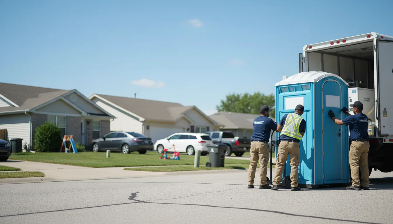 Standard Porta Potty Rentals in Golden, IL near me